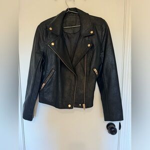 BLANK NYC Faux Leather Moto Jacket